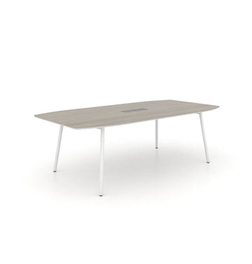 Nora Meeting Table Consumer KANO CF41 Nash Oak W2400 x D1200 x H750mm 8-10 Weeks