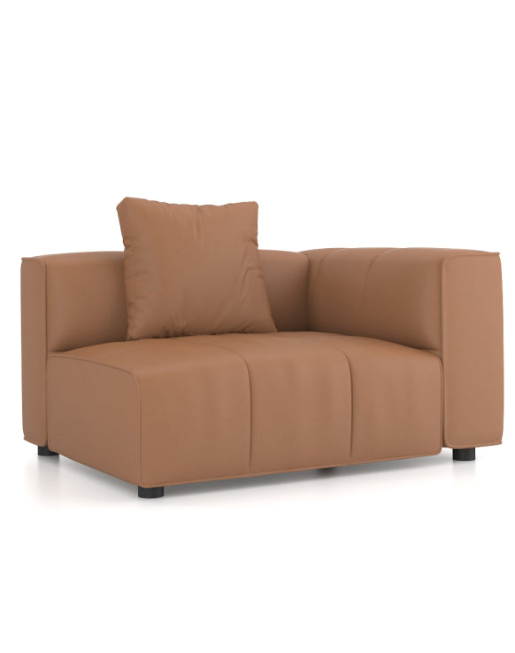 Ema Modular Sofa (End) Consumer KANO Tan Left Arm 8-10 Weeks