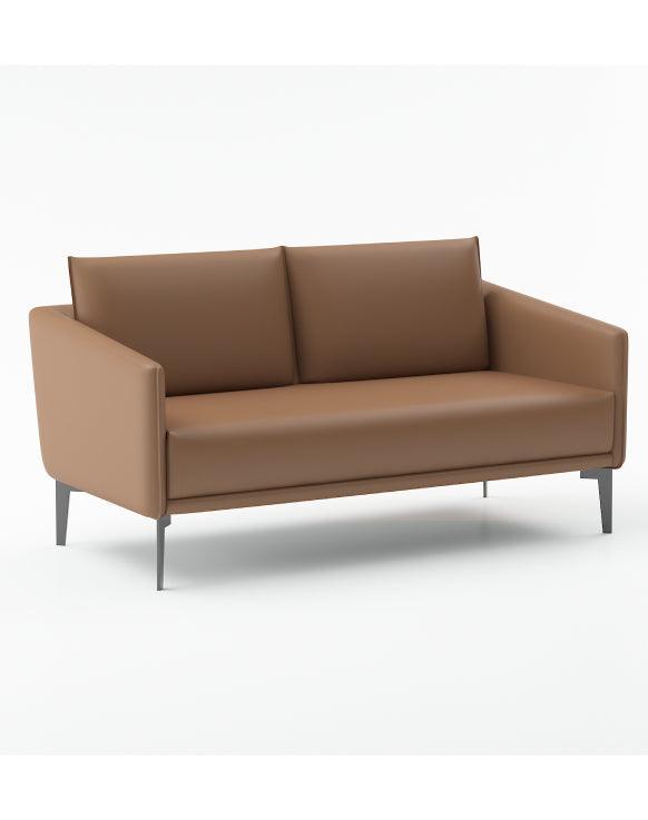 Becute 2-Seater Sofa Consumer KANO Tan W1250 x D720 x H780mm 8-10 Weeks