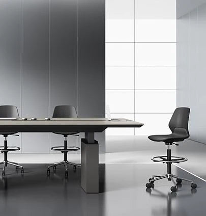 Rising Height Adjustable Meeting Table Consumer KANO W2400 x D1100 x H750-1150mm CY13 Meteor Grey 8-10 Weeks