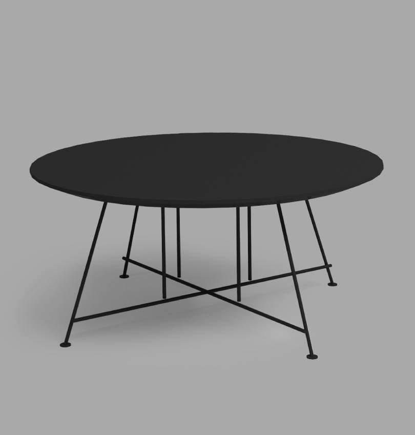 Roasted Centre Coffee Table Consumer KANO Black D800 x H350mm 30 Days