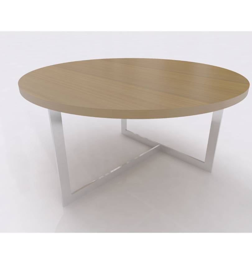 Tee Centre Round Coffee Table Consumer BAFCO Maryland Walnut A 2-5 Working Days 