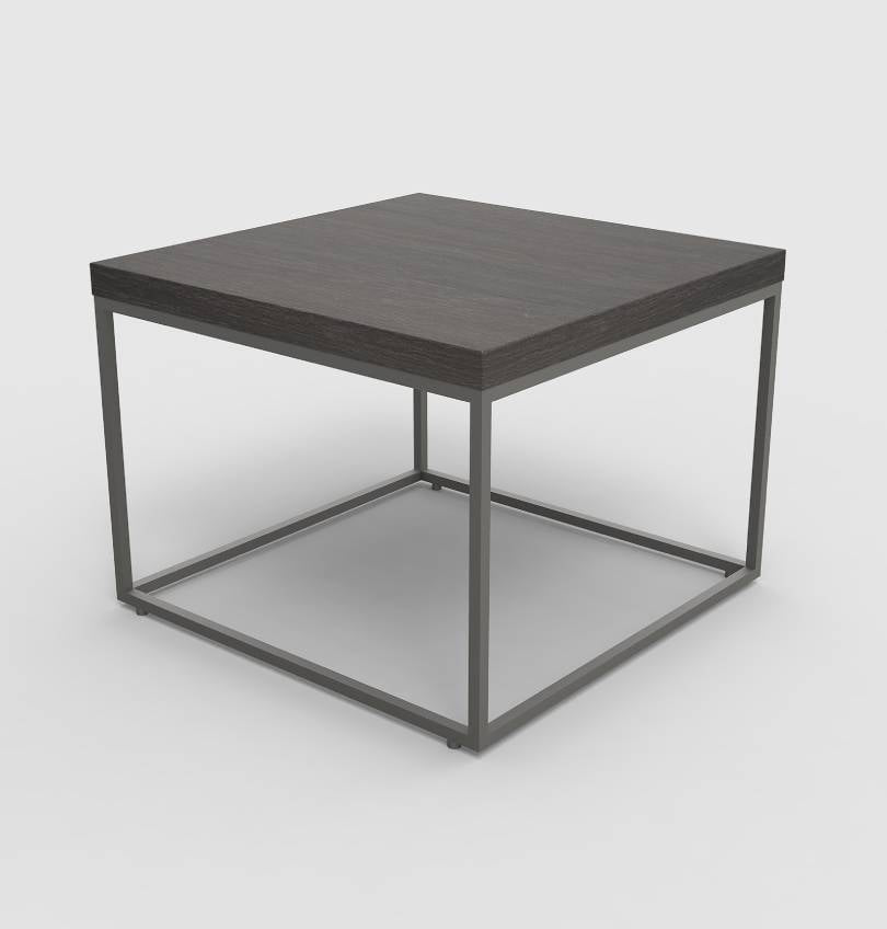 Worli Square Coffee Table Consumer KANO CF17 Meteor Grey W600 x D600 x H450mm 8-10 Weeks