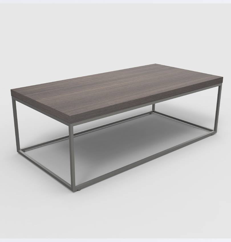 Worli Rectangular Coffee Table Consumer KANO CF08 Walnut Hairline W1200 x D600 x H400mm 30 Days